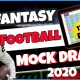 Fantasy Football Mock Draft 2020