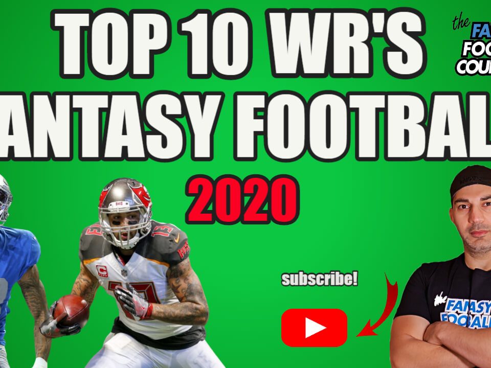 Top 10 Fantasy Football Wr's 2020