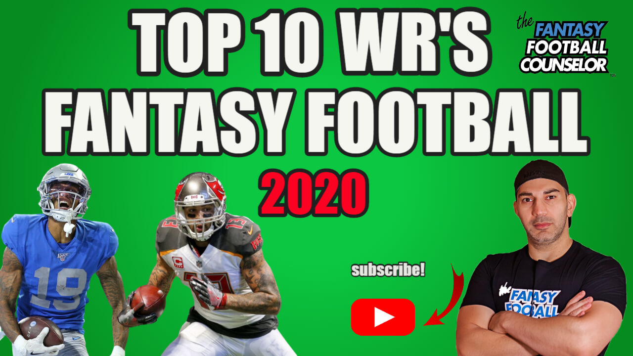 Top 10 Fantasy Football Wr's 2020