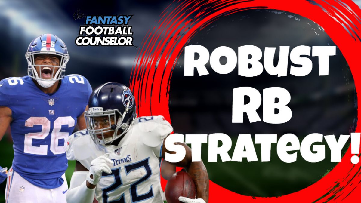 Robust RB Strategy Fantasy Football Mock Draft 2020