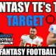 Fantasy Football Tight Ends 2020