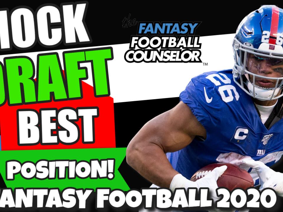 Fantasy Mock Draft 2020