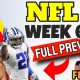 NFL Week 6 Preview 2020