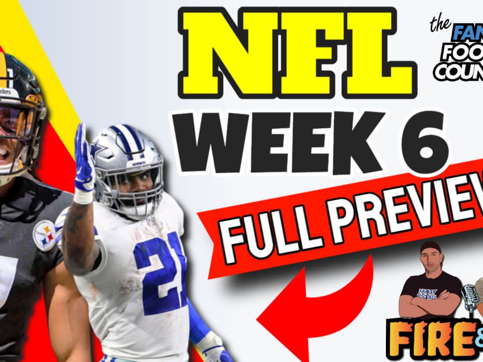 NFL Week 6 Preview 2020