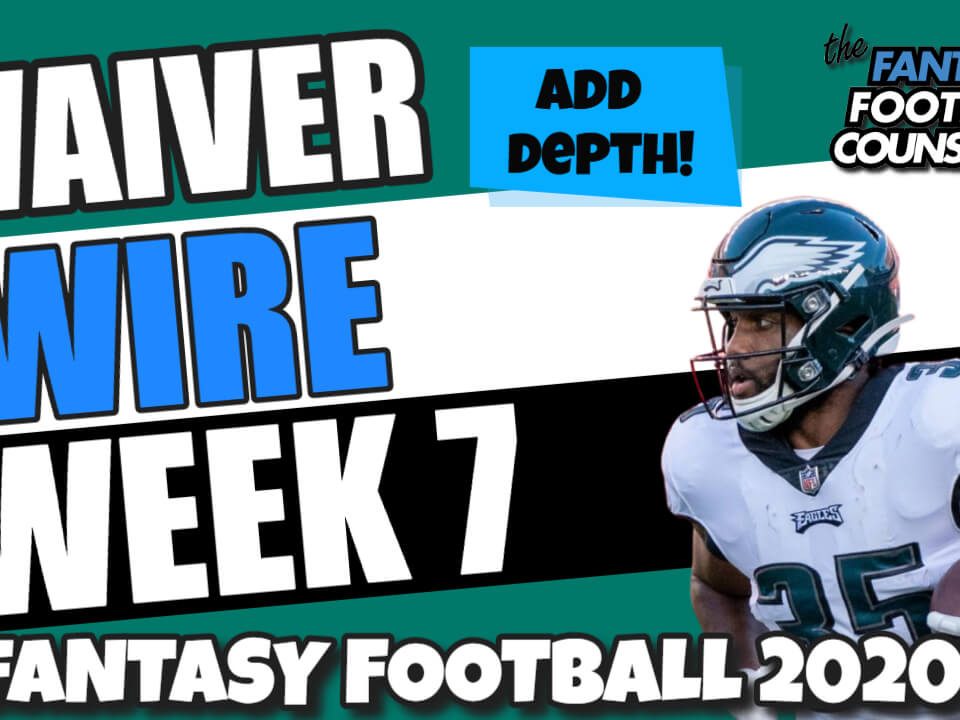 Waiver Wire Week 7