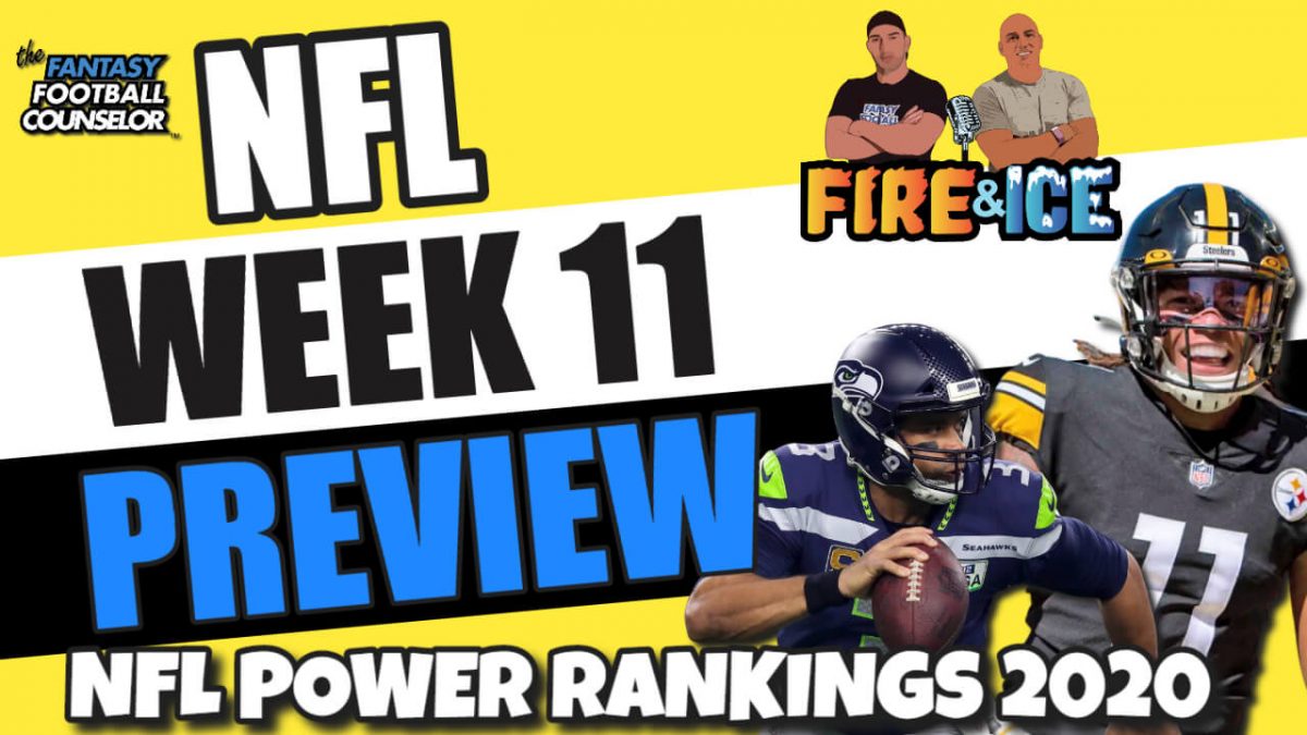 NFL Week 11 Preview and Predictions