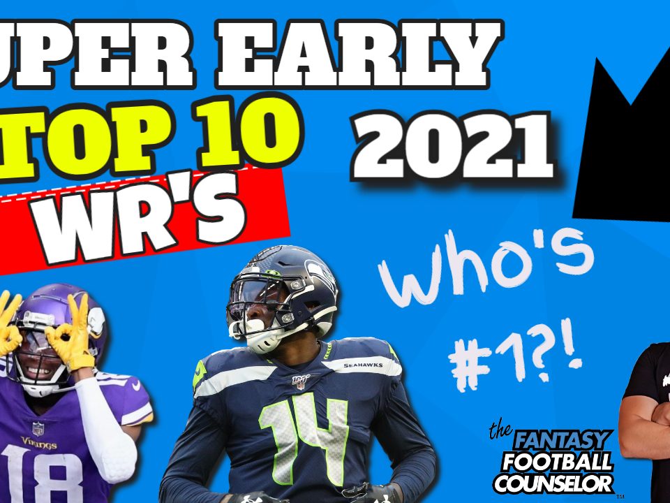 Top 10 WR's 2021