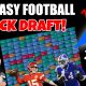 Fantasy Football Mock Draft