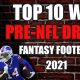 Fantasy Football WR's 2021