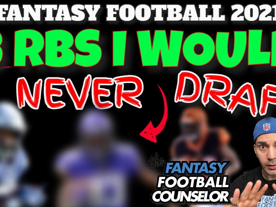 3 Fantasy Football Rbs to avoid