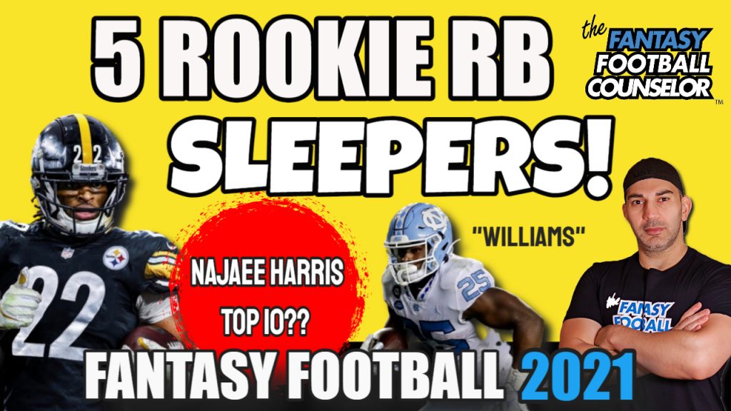 Fantasy Football Sleepers 2021 5 Rookie Sleepers to Draft this Season