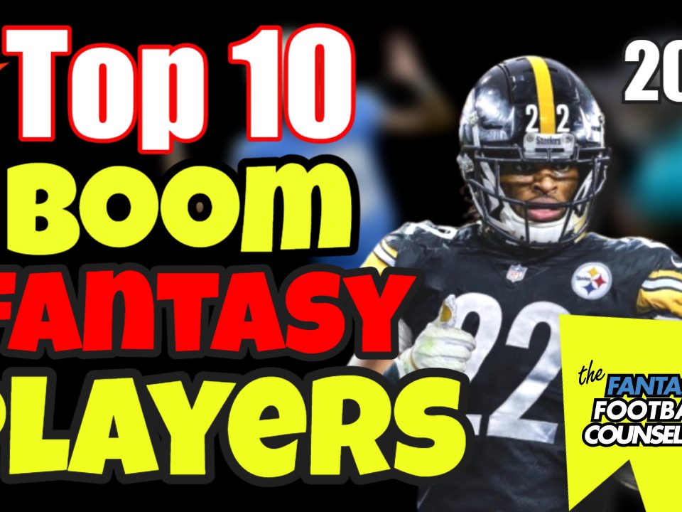 Top 10 Fantasy Football Boom Players