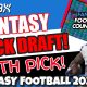 Fantasy Footbal Mock Draft 2021
