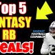 Top 5 Fantasy RB steals
