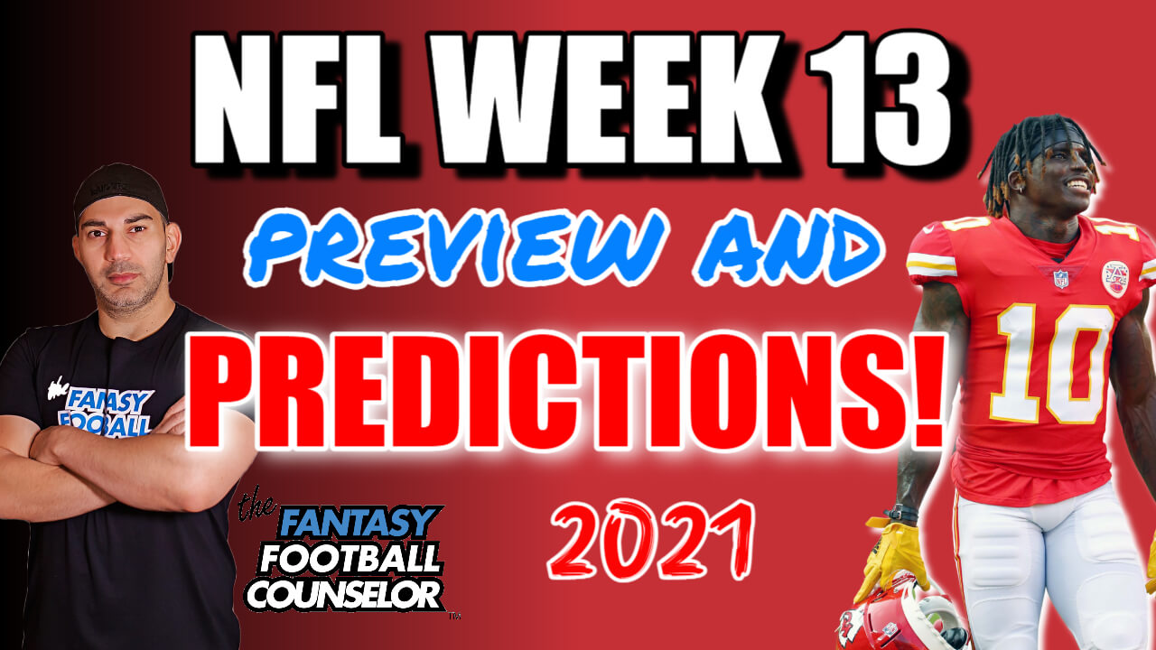NFL Week 13 Preview