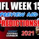 NFL Week 15 Preview
