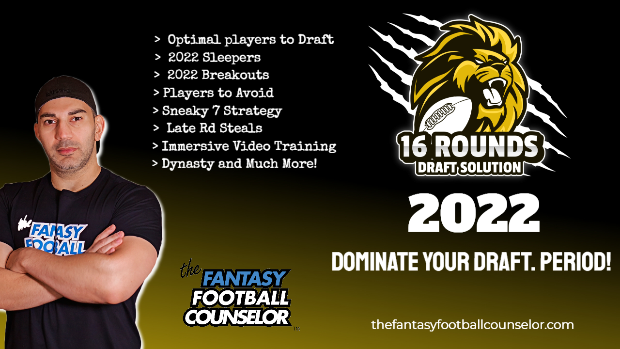 Fantasy Football Draft Kit 2022