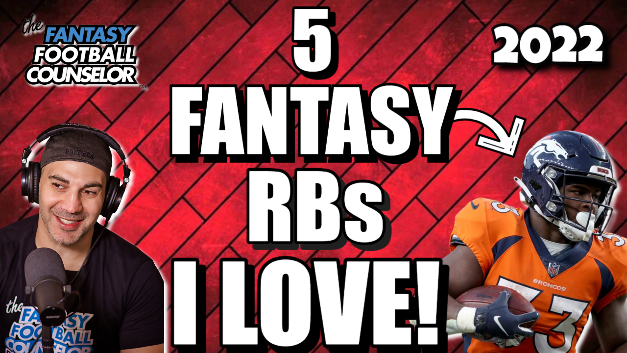 Fantasy Football Rankings RB - Draft Dive - Running Back Rankings