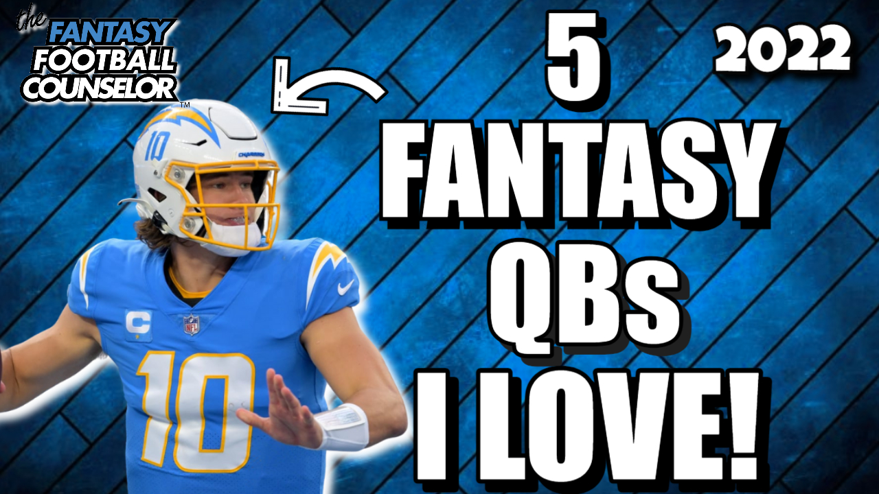 nfl fantasy qb rankings 2022