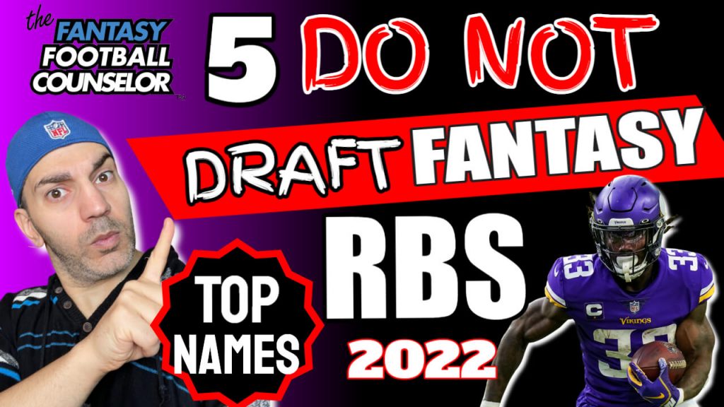 5 Fantasy Football RBs to Avoid in 2022 Do Not Draft