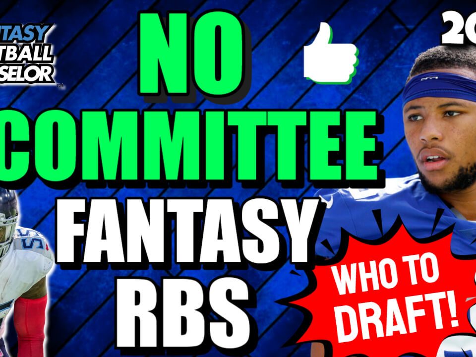 Fantasy Football RBs 2022