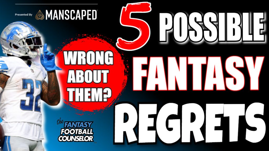 5 Fantasy Football Draft Regrets Players to avoid!
