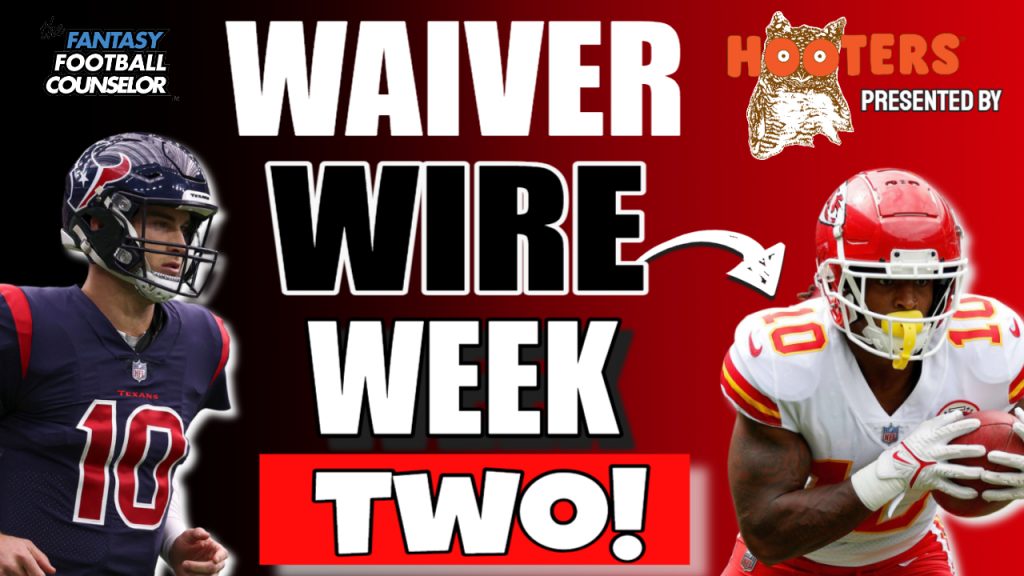 Waiver Wire Week 2 Solid Pickups for each position