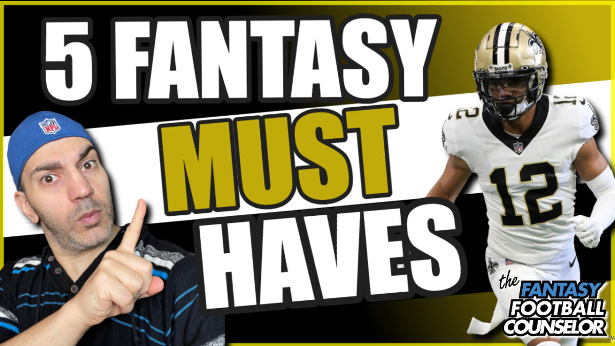 5 Fantasy Football MustHave Players 2023