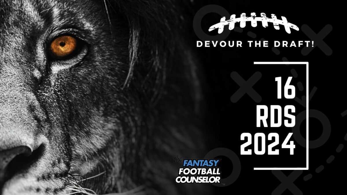 Fantasy Football Draft Kit 16 Rounds Draft Solution