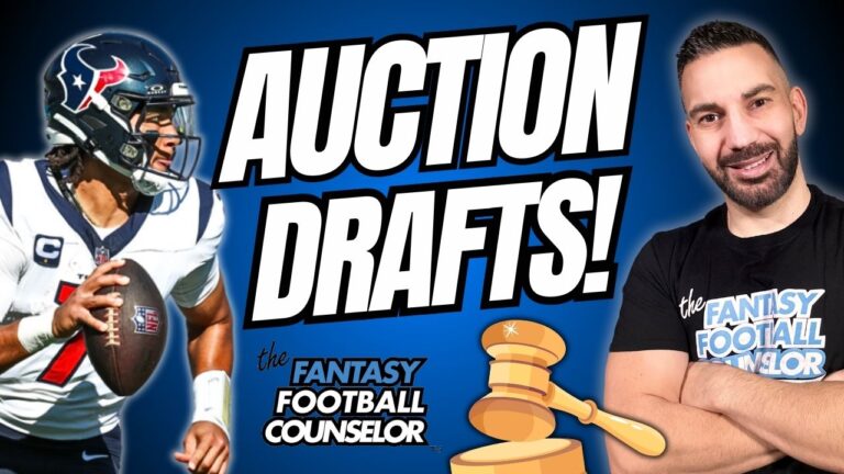 Fantasy Football Auction Drafts: Top 10 Tips to Win!